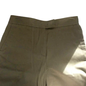 Paul & Joe Olive Green Cotton Pants 28x34 size 38 nwot France Wide Leg Vintage - Picture 1 of 10