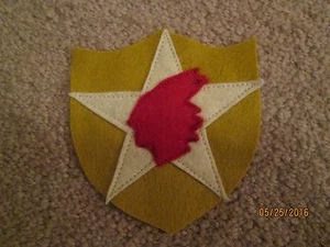 WWI US Army 2nd Division patch wool felt - Picture 1 of 1
