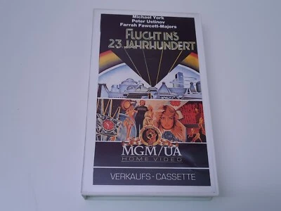Flucht ins 23. Jahrhundert 1976 VHS German PAL Video Michael York Logan's Run - Bild 1 von 4
