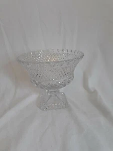 Heavy Vintage Crystal Candy Dish - Picture 1 of 5