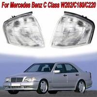 Pair Turn Side Signal Corner Lamp Light For Mercedes Benz C Class W202 Replace
