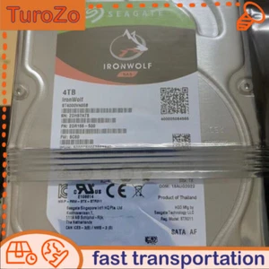 Seagate IronWolf ST4000VN008 NAS 4TB 64MB 6Gb/s SATA 3.5" HDD Hard Disk Drive - Picture 1 of 4
