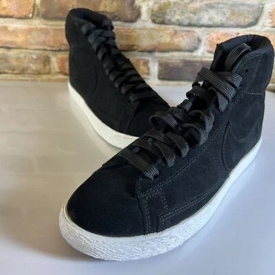 Nike Blazer Mid GS 6.5 Youth Big Boys Shoes Sneaker Black White Hightop - Image 1 of 4