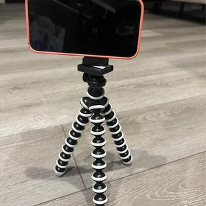 Trépied Téléphone, Trépied Flexible pour iPhone et Android Téléphone Portable, Petit - Photo 1 sur 4