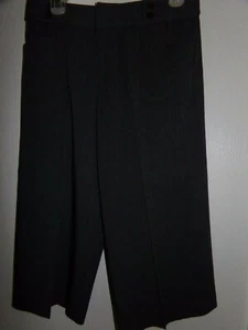 Nine West Separates Culottes Cropped Capri Stretch Pants Wide Leg Size 4 - Picture 1 of 4