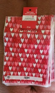 2 packages Valentine’s Day Treat Goody Bags Celebrate It 48 count - Picture 1 of 1