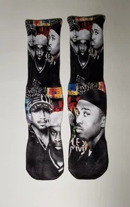 Custom A Tribe Called Quest dry Fit socks 90s hip hop rap nyc new york - Picture 1 of 5