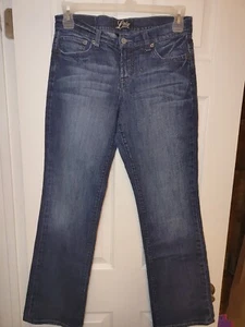 Vaqueros de mujer Lucky Brand neopolitan Easy Rider azul mezclilla talla 8/29 - Imagen 1 de 8