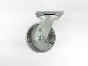 5" x 2" Steel Wheel Caster - Swivel - Picture 1 of 2