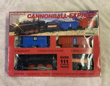cannonball express train set
