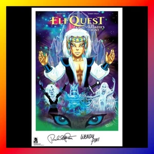 ELFQUEST Stargazer SIGNIERTER KUNSTDRUCK Richard Pini WENDY handsigniert SKYWISE SDCC - Bild 1 von 1