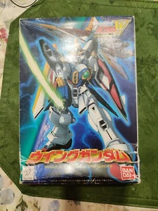 BANDAI GUNDAM WING W SERIES WING GUNDAM MOBILE SUIT XXXG-01 1/144 Original Japan - Picture 1 of 9