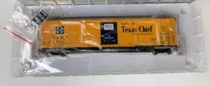 HO Rapido RR-56 Mech. Reefer Train Car 156003A Santa Fe Texas Chief Slogan 2157. - Picture 1 of 4