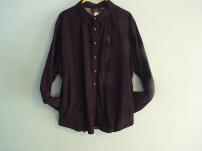 MARC ANTHONY 豪华 + SNAP 前黑色夹克 XXL 修身版型 MRSP 80 美元全新带标签 — 第 1/4 张图片