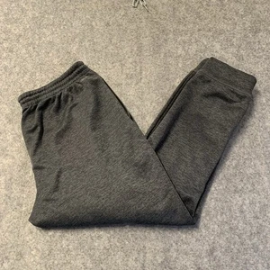 Adidas Sweat Pants Mens XL Gray Drawstrings Pockets Stretch - Picture 1 of 20