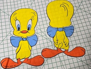 Vintage Cut & Sew Panel TWEETY BIRD Pillow Doll 16" Tall - Picture 1 of 4