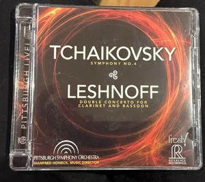 Pyotr Il'yich Tchaiko Tchaikovsky: Symphony No. 4/Leshnoff: Double Concert (CD) - Picture 1 of 1