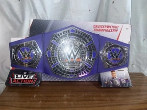 WWE CWC CRUISERWEIGHT CHAMPIONSHIP BELT PURPLE 2018 LIVE ACTION DEVLIN ESCOBAR - Bild 1 von 3