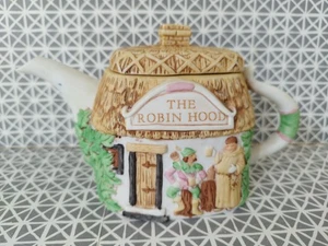 The Robin Hood Teekanne Robin of Wood Christopher Wren Staffordshire Tableware - Bild 1 von 7