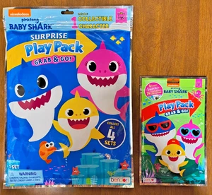 2 Sets Pinkfong BABY SHARK Surprise Play Pack Grab & Go Brand New - Picture 1 of 1