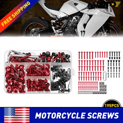 PARA HONDA CR80 CR85 CR125 CR250 CR450 CR480 CR500 TORNILLO PLÁSTICO CUERPO COMPLETO Foto 1 de 4