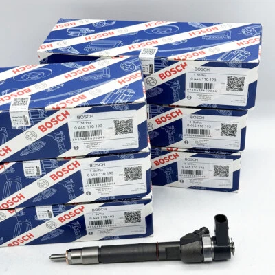 6 inyectores de combustible diésel 0445110193 para Mercedes-Benz W211 E320 2005 06 0445110194 Foto 1 de 4