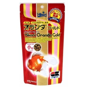 Hikari Oranda Gold Pellets 100g Goldfish Lionhead Ranchu Aquarium Fish Tank Food - Picture 1 of 3