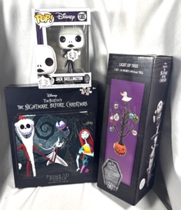 Disney Nightmare Before Christmas Leuchtbaum Prime 3D Puzzle Funko Pop Jack - Bild 1 von 22