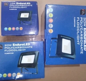 LED Floodlight with PIR & NONE PIR 10, 20, 30 & 50W Security Light Cool - Picture 1 of 7