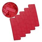 1000 x Plastic Window & Glazing Packers 6mm Red, Flooring & Framing Spacers