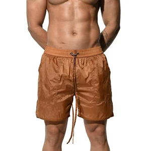 Para hombre Cordón Superdelgado Protectores contra Erupciones Ligero translucidez Tablero Pantalones cortos Trajes de baño - Imagen 1 de 16