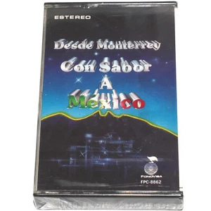 Desde Monterrey Con Sabor A Mexico (Cassette Tape 1990) FPC-8862 NEW SEALED RARE - Picture 1 of 4