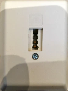 5 x Telefon KOMOS Anschlussdose TAE 6 F AP: 5 Stück - Zdjęcie 1 z 4