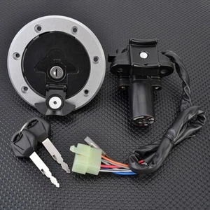 Ignition Switch Seat Lock Key Kit For Kawasaki ZX900 NINJA ZX-9R 94-1999 ZXR750 - Imagen 1 de 11