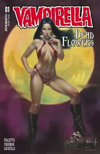 Vampirella Dead Flowers #1 A, cubierta Parrillo, casi nueva 9,4, primera impresión, 2023 - Imagen 1 de 1