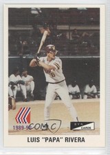 1989-90 BYN Puerto Rico Winter League Luis Rivera #086