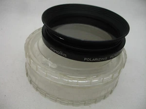 Vintage Minolta 52N Polarizing Filter/ Rotating Hood 52mm with Plastic Case - Picture 1 of 9