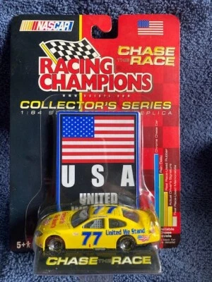 NEW Old Stock-1/64 Racing Champions Diecast Chase The Race USA #77 NASCAR - Image 1 of 3