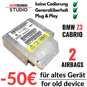 65.77-8386192 ECU unidad de control airbag sensor BMW Z3 CABRIO 2 AIRBAGS - Imagen 1 de 11