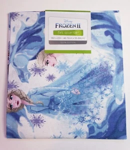 Disney Frozen 2 II ELSA IN HER ELEMENT Tessuto di cotone quarto grasso (18 pollici x 22 pollici) - Foto 1 di 4
