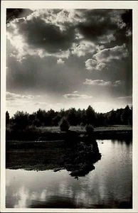 Franzensbad Františkovy Lázně Tschechien AK ~1940 Moorteich Landschaft Teich See - Bild 1 von 2