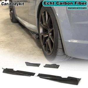 Carbon Seitenschweller Seite Splitter Spoiler für Audi TTRS/ TTS/ TT Sline 15-18 - Picture 1 of 10