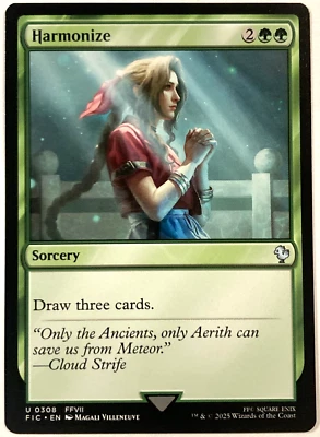 MTG Harmonize Commander: Final Fantasy 308 FFVII FF7 NM - Image 1 of 4