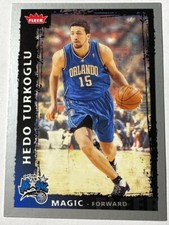 2008-09 Fleer Basketball NBA Orlando Magic Hedo Turkoglu