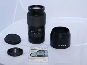 Mamiya 645 AF ULD 105-210mm f/4.5 Zoom Lens for 645AF With Caps. Hood. Filter. - Picture 1 of 18