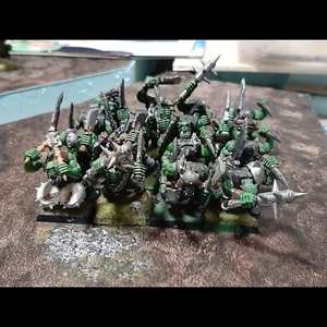 ☼ Warhammer | 16 x Guerreros Orcos | Orcos & Goblins ☼ - Imagen 1 de 2