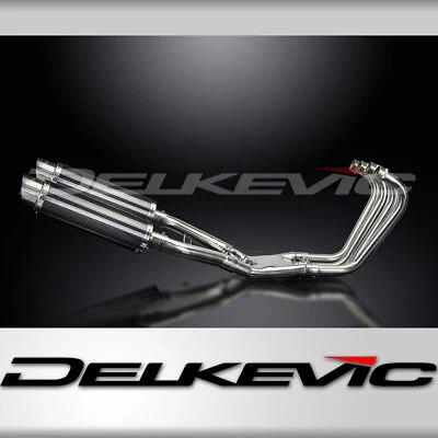 Silenciadores de carbono redondos Yamaha FJ1200 1TX 1986-1988 escape completo 4-2 14" Foto 1 de 4