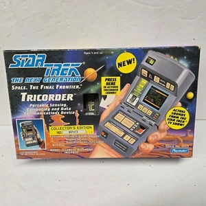 Vintage neu im Karton Star Trek TriCorder tragbares Sensor-Kommunikationsgerät - Bild 1 von 16