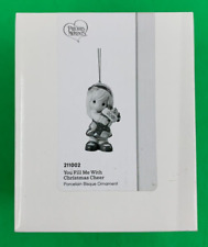 You Fill Me With Christmas Cheer - Precious Moments - Porcelain Ornament - New