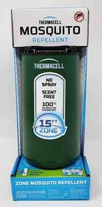 Thermacell Patio Shield Unscented Mosquito Repellant W/Refills-Forest Green - Picture 1 of 2